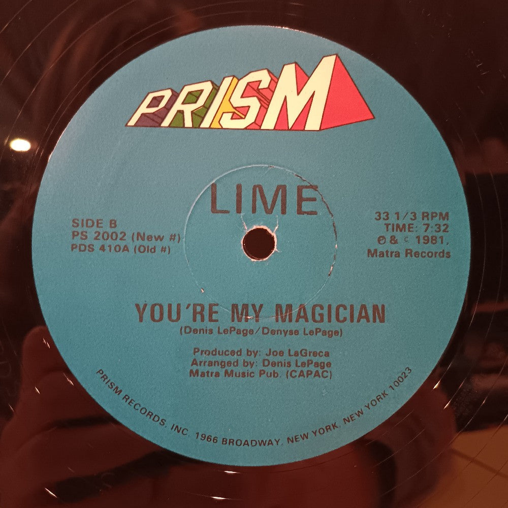 Lime - Babe We're Gonna Love Tonight 12" - 1982 - PS2002 - Used - VG++ - Vinyl