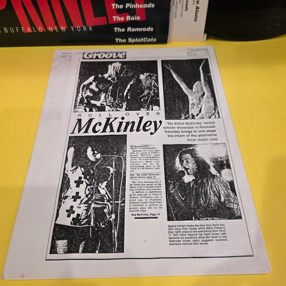 Various  - We Killed McKinley  - 1988 - MX3630 - Used - VG++ - Vinyl