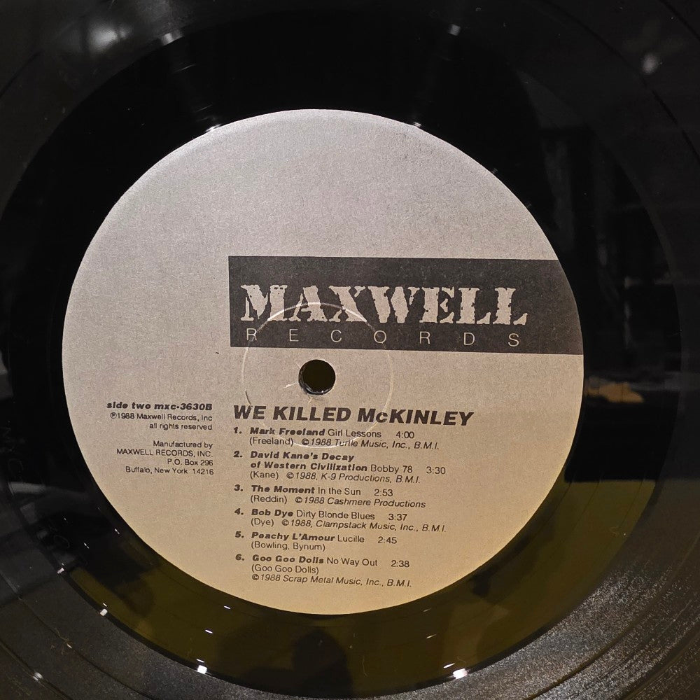 Various  - We Killed McKinley  - 1988 - MX3630 - Used - VG++ - Vinyl