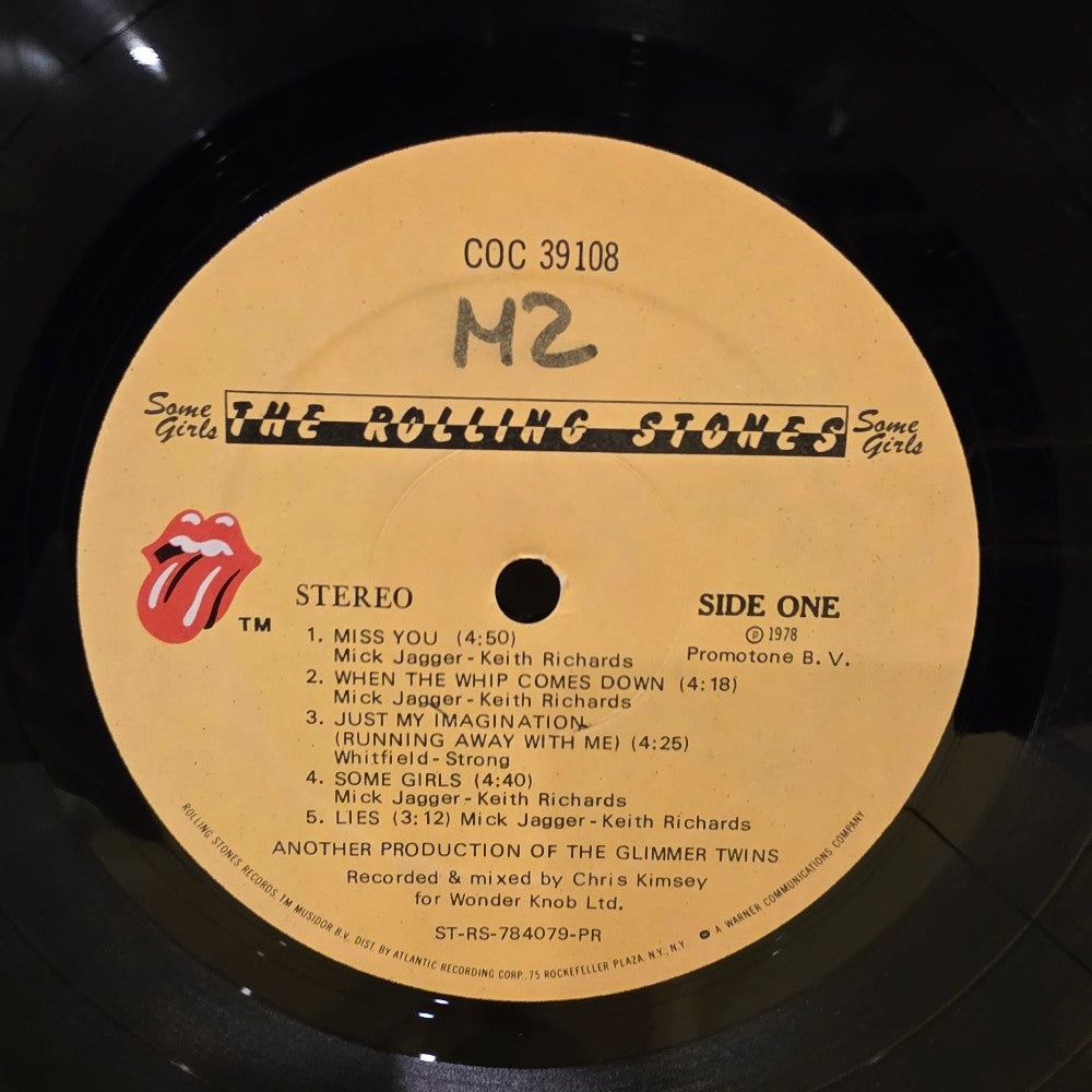Rolling Stones  - Some Girls/ Sterling Press 1st Version  - 1978 - COC 39108 - Used - VG+ - Vinyl