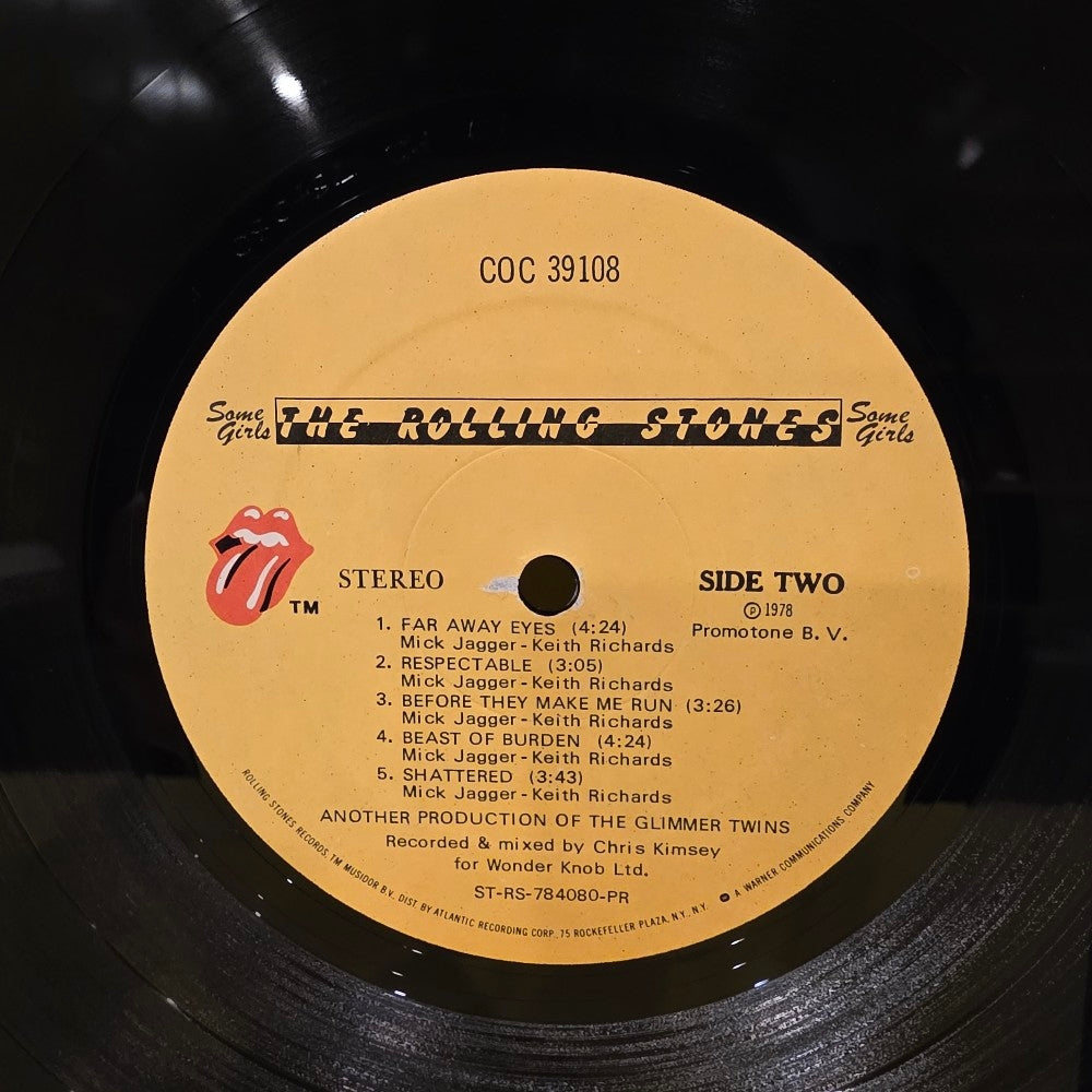Rolling Stones  - Some Girls/ Sterling Press 1st Version  - 1978 - COC 39108 - Used - VG+ - Vinyl