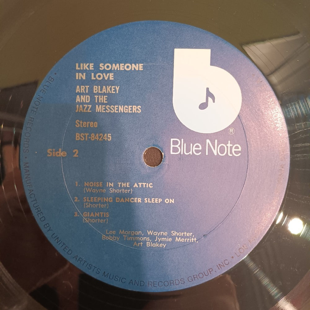 Art Blakey & The Jazz Messengers - Like Someone In Love - 1978 - BST 84245 - Used - VG++ - Vinyl