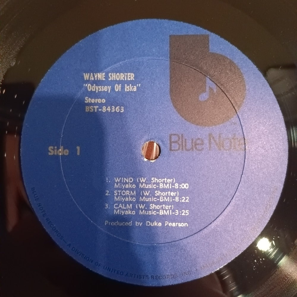 Wayne Shorter - Odyssey Of Iska SHRINK - 1973 - BST 84363 - Used - VG++ - Vinyl