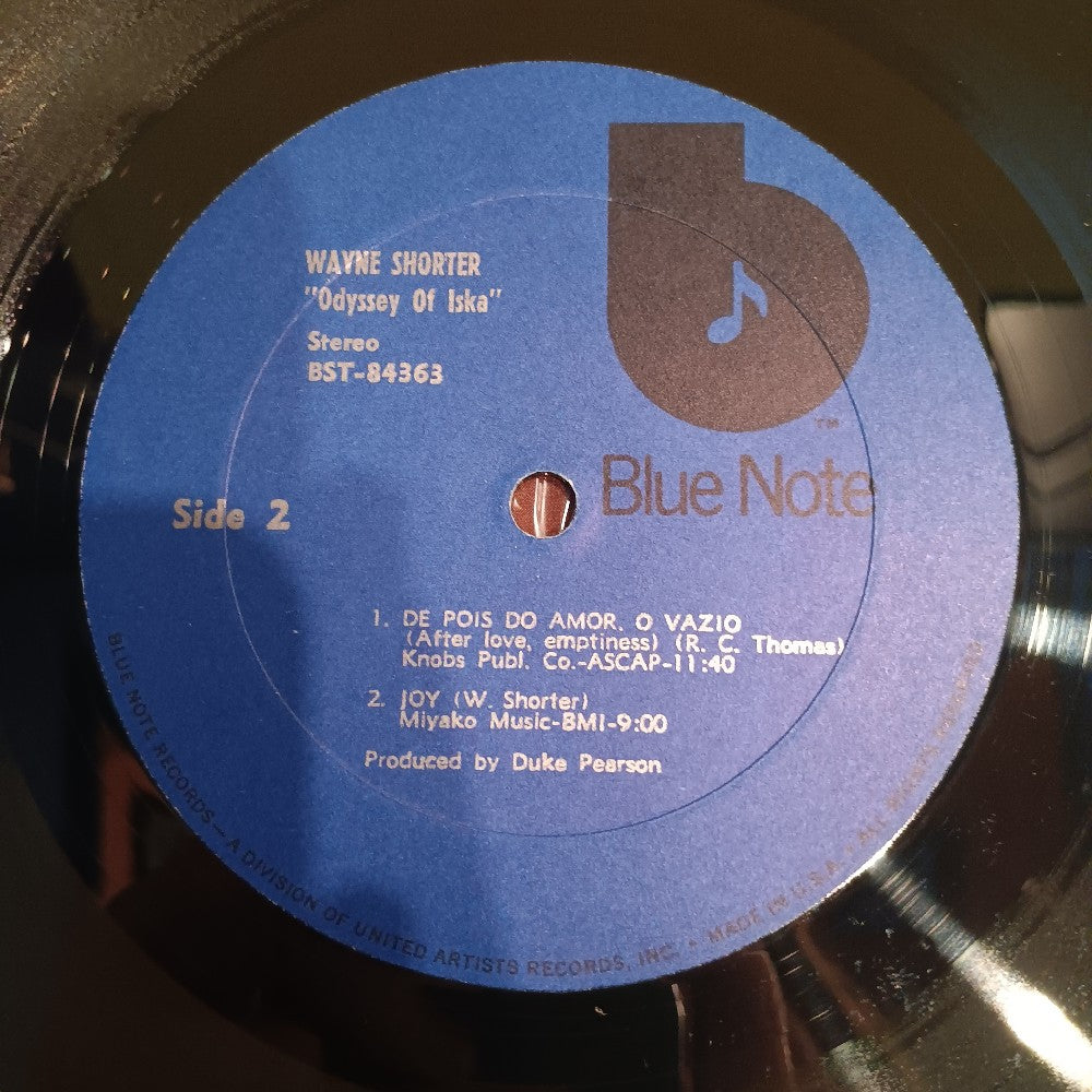 Wayne Shorter - Odyssey Of Iska SHRINK - 1973 - BST 84363 - Used - VG++ - Vinyl