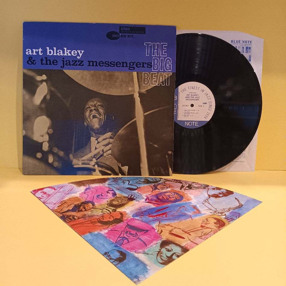 Art Blakey & The Jazz Messengers - The Big Beat DMM W. Poster - 1985 - BST 84029 - Used - VG++ - Vinyl
