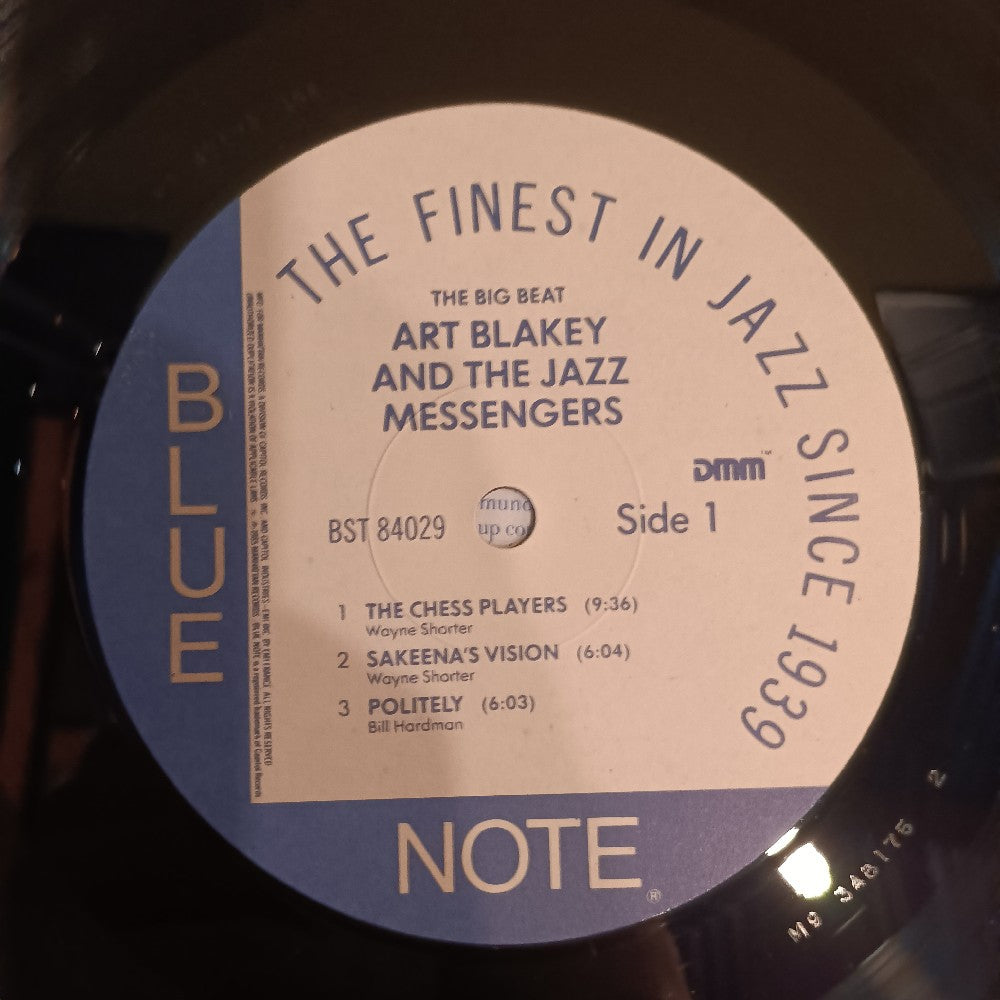 Art Blakey & The Jazz Messengers - The Big Beat DMM W. Poster - 1985 - BST 84029 - Used - VG++ - Vinyl