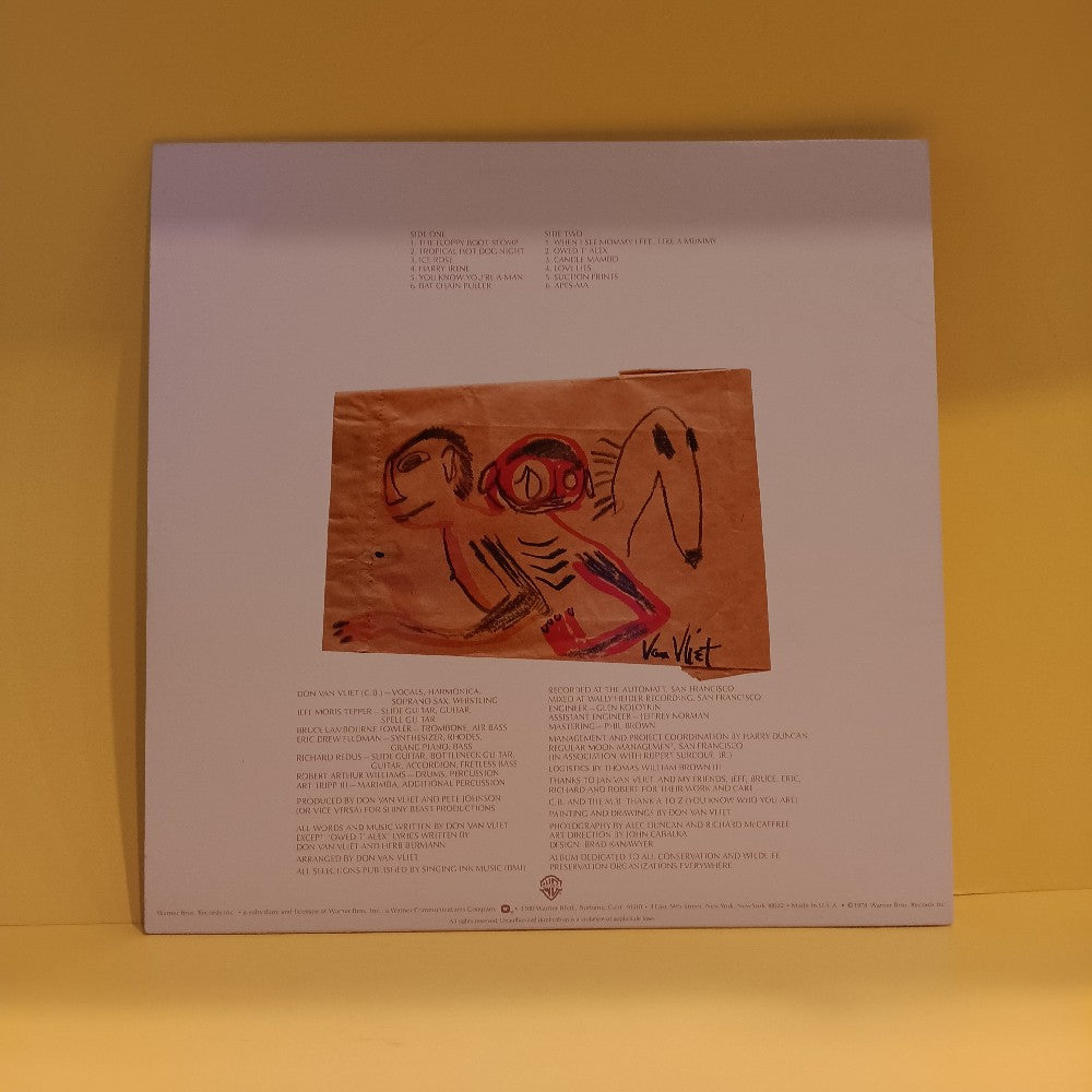 Captain Beefheart & The Magic Band - Shiny Beast (Bat Chain Puller) OG - 1978 - BSK 3256 - Used - EX - Vinyl
