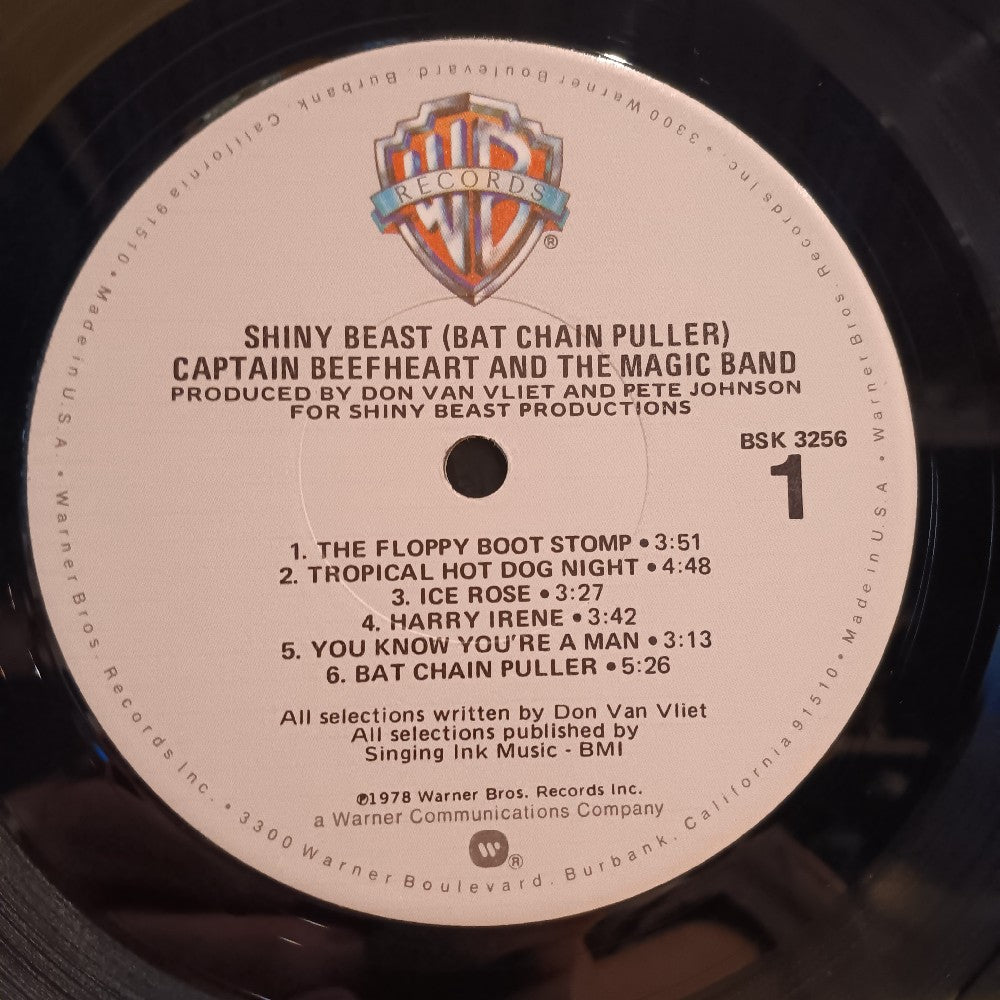 Captain Beefheart & The Magic Band - Shiny Beast (Bat Chain Puller) OG - 1978 - BSK 3256 - Used - EX - Vinyl