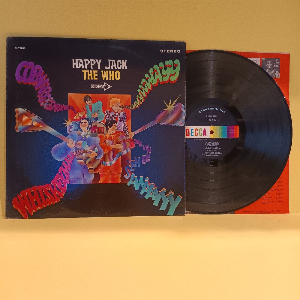 The Who - Happy Jack - Stereo - 1967 - DL 74892 - Used - VG++ - Vinyl