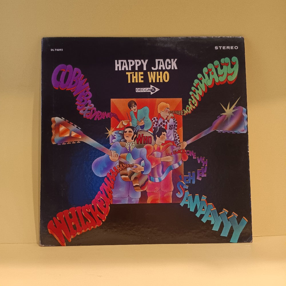 The Who - Happy Jack - Stereo - 1967 - DL 74892 - Used - VG++ - Vinyl