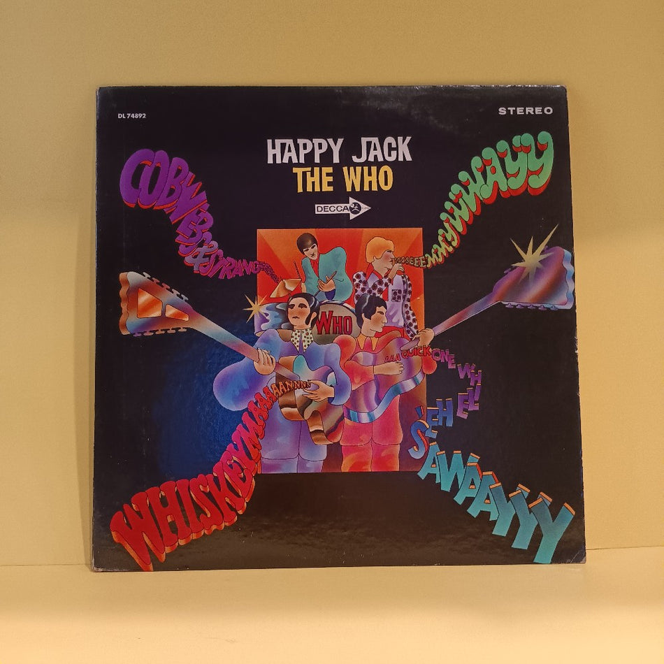 The Who - Happy Jack - Stereo - 1967 - DL 74892 - Used - VG++ - Vinyl
