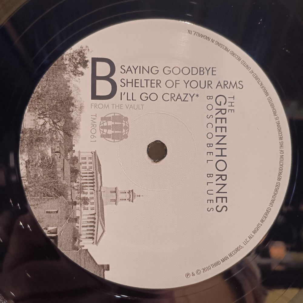 The Greenhornes - Boscobel Blues - 2010 - TMR 061 - Used - EX - Vinyl