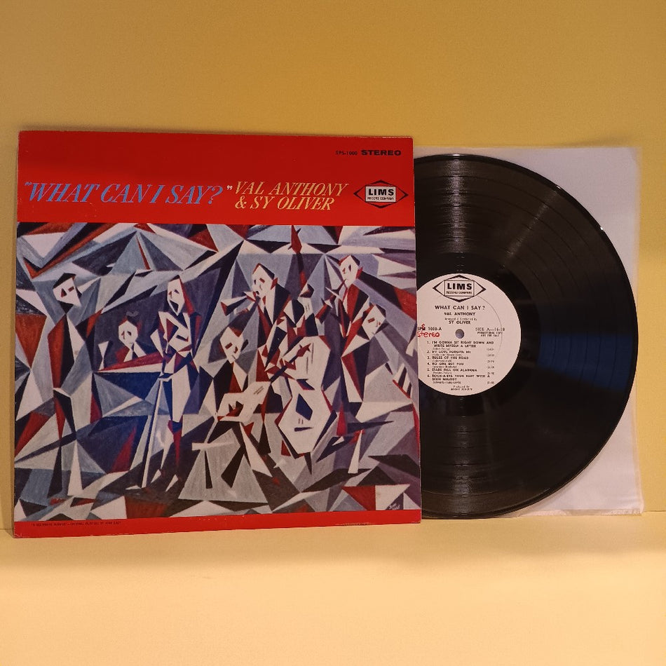 Val Anthony & Sy Oliver - What Can I Say? PROMO - 1966 - SPS 1000 / SPM 1000 - Used - VG++ - Vinyl