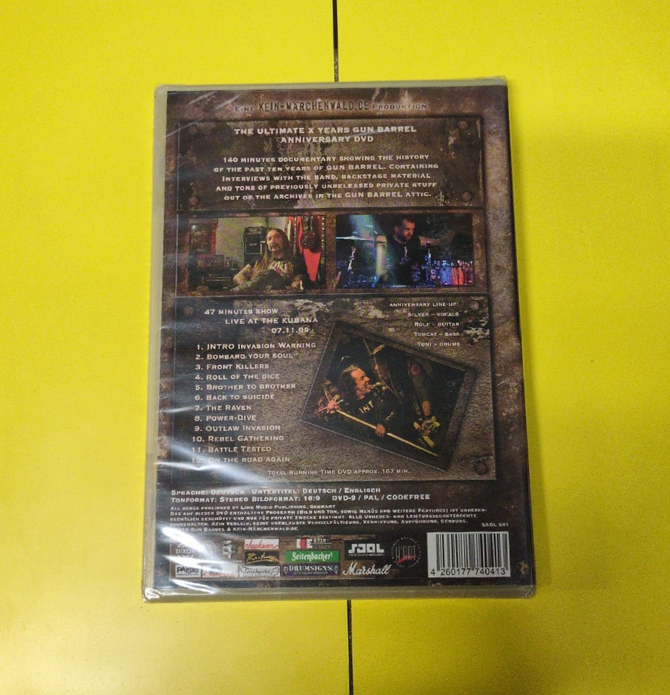 Gun Barrel - Gunniversary - 2010 - SAOL 041 - New - DVDs & Blu-Rays - DVD - Germany Import - FSK 12