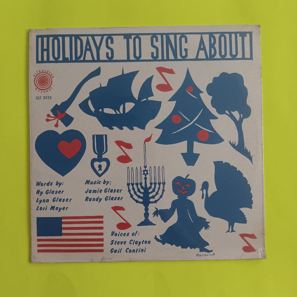 Jamie Glaser & Hy Glaser - Holidays To Sing About - 1979 - ULT 3420 - Used - Sealed - Vinyl