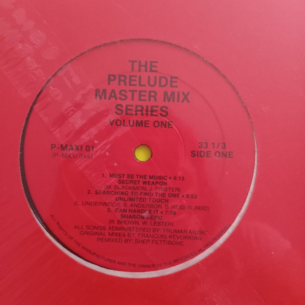 Various - The Prelude Master Mix Series Vol 1 - P-MAXI 01 - New - Sealed - Vinyl