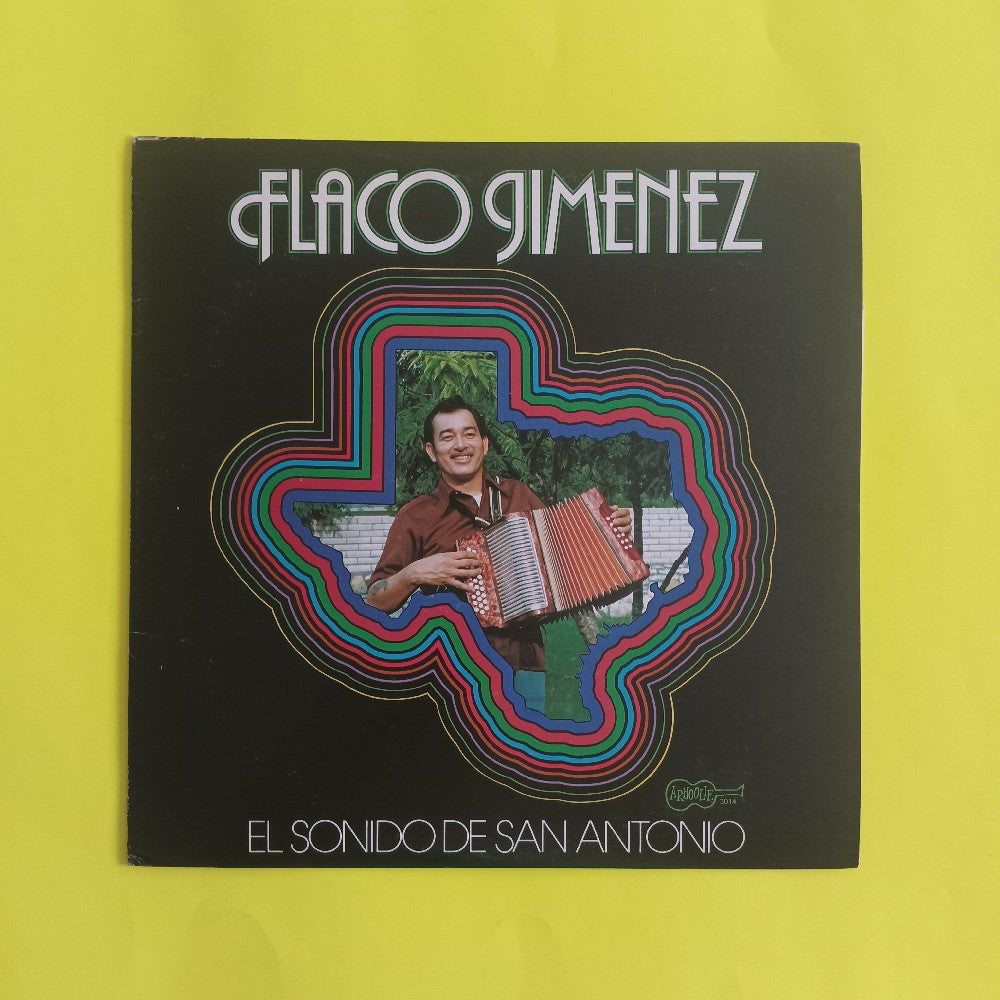 Flavorful Jimenez - El Sonido De San Antonio - 1980 - Arhoolie 3014 - Used - VG++ - Vinyl