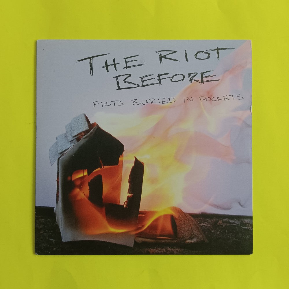 The Riot Before - Fists Buried In Pockets LIMITED BLUE - 2009 - SAY-003 - Used - VG++ - Vinyl