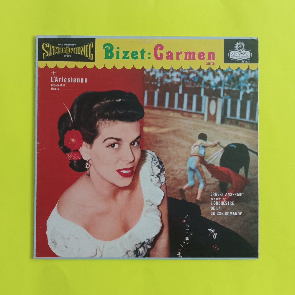 Ernest Ansermet / Bizet - Carmen Suite & L'Arlesienne - 1959 - CS 6062 - Used - VG++ - Vinyl