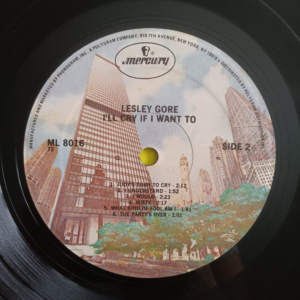 Lesley Gore - I'll Cry If I Want To SHRINK Skyscraper Label - 1979 - ML 8016 - Used - VG++ - Vinyl