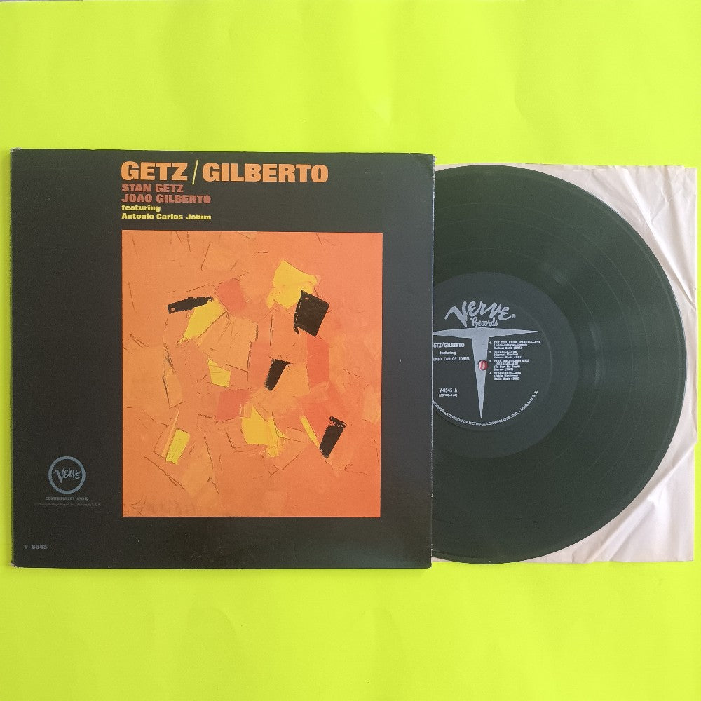 Santana Getz / Joao Gilberto - Getz / Gilberto OG Mono - 1964 - V-8545 - Used - VG++ - Vinyl