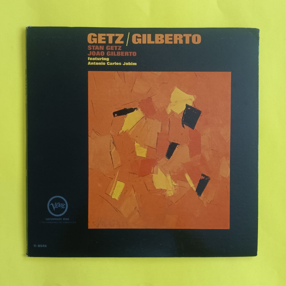 Getz / Gilberto V-8545 MONO USオリジナル Stan Getz / Joao Gilberto - Getz / Gilberto OG Mono - 1964 - V