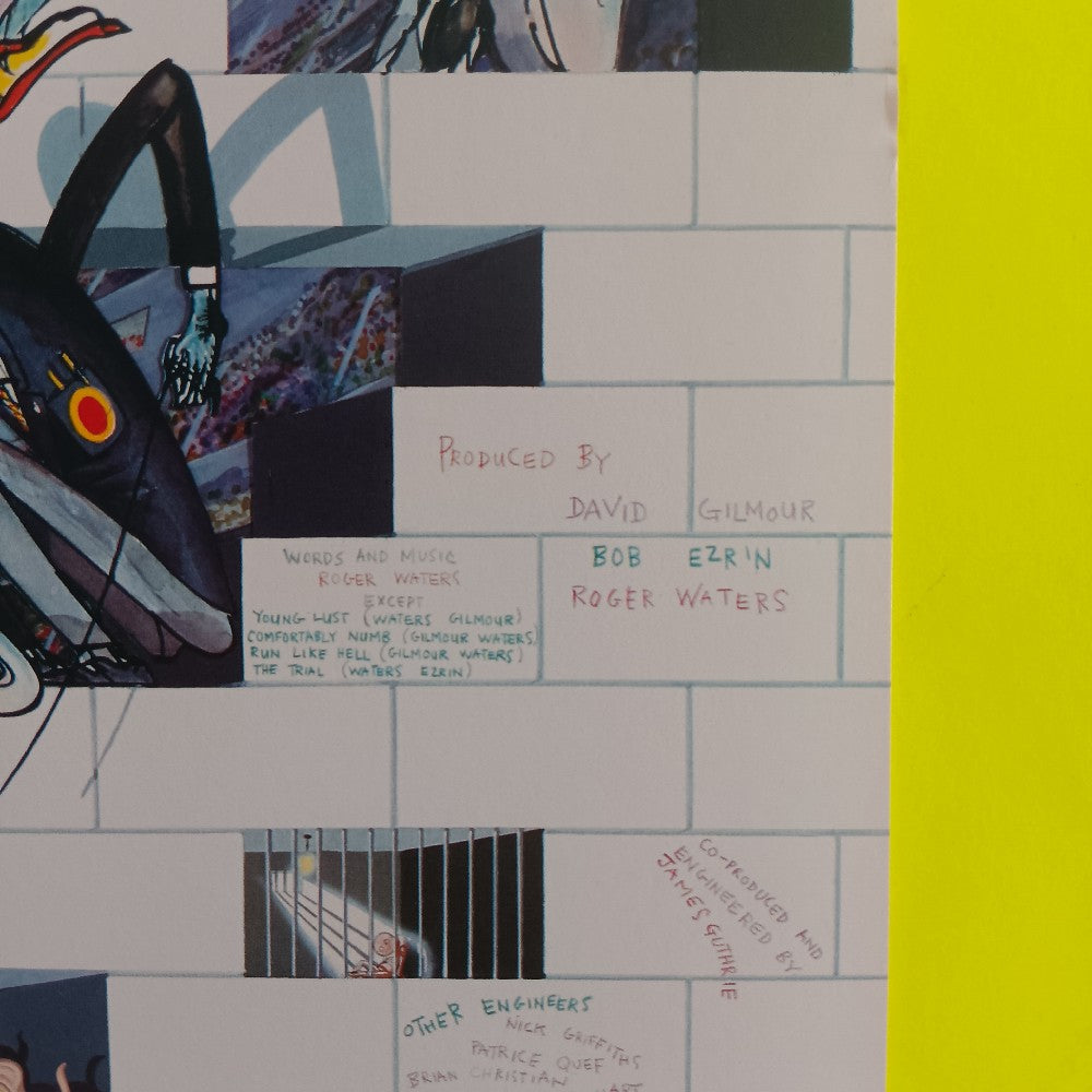 Pink Floyd - The Wall OG W. Insert - 1979 - PC2 36183 - Used - VG++ - Vinyl