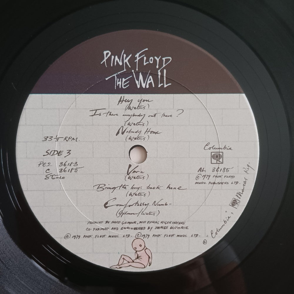 Pink Floyd - The Wall OG W. Insert - 1979 - PC2 36183 - Used - VG++ - Vinyl
