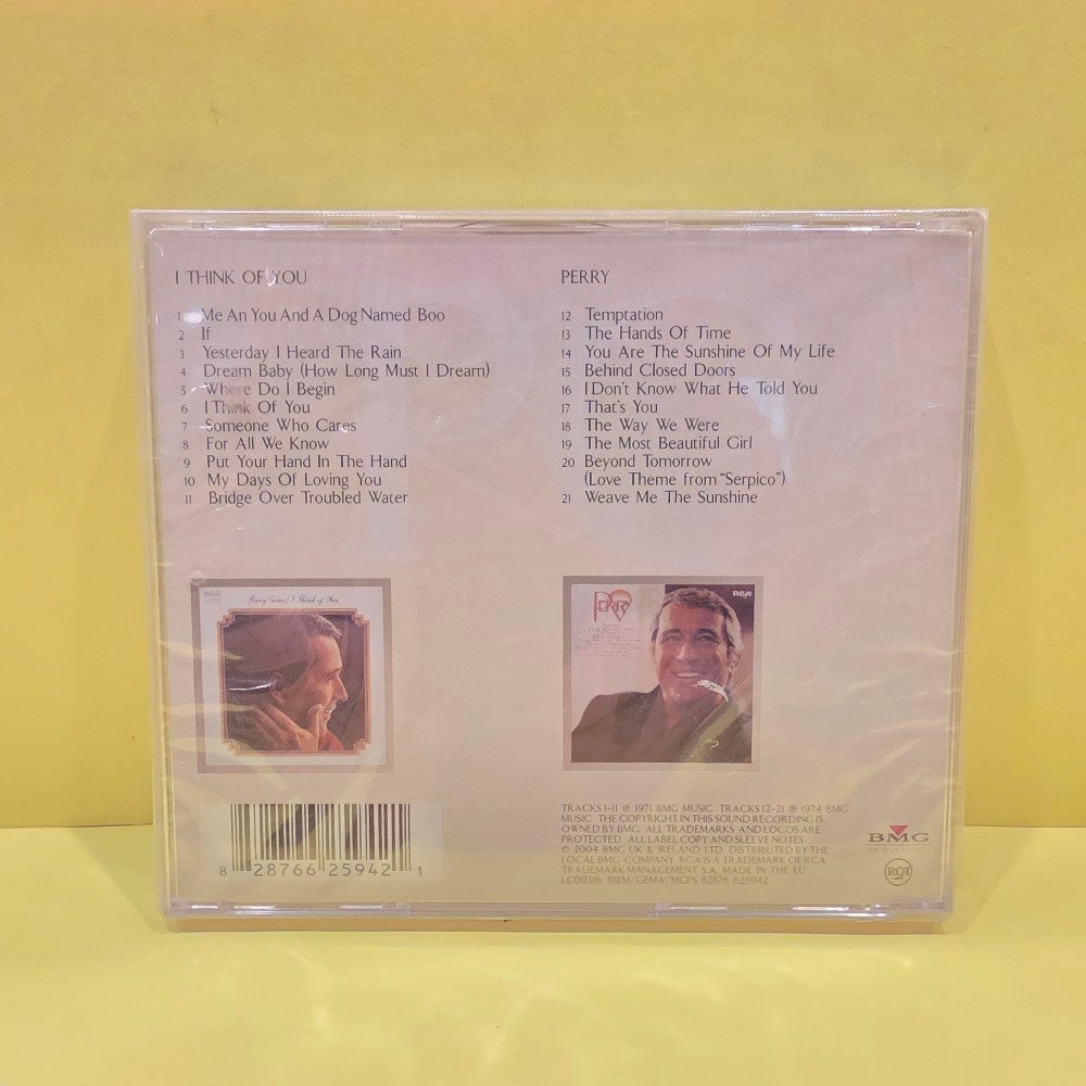 Perry Como - I Think Of You / Perry - 2004 - 82876 625942 - New - Sealed - CDs