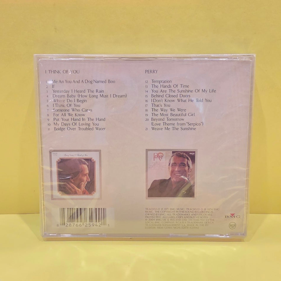 Perry Como - I Think Of You / Perry - 2004 - 82876 625942 - New - Sealed - CDs