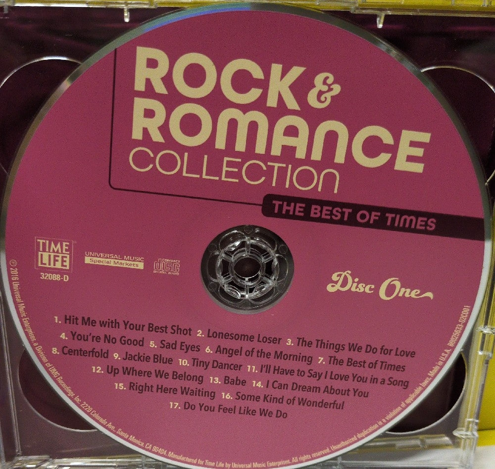 Various - Rock N Romance: The Best Of Times - 2016 - 32207-D - Used - EX - CDs - 2xCD Set