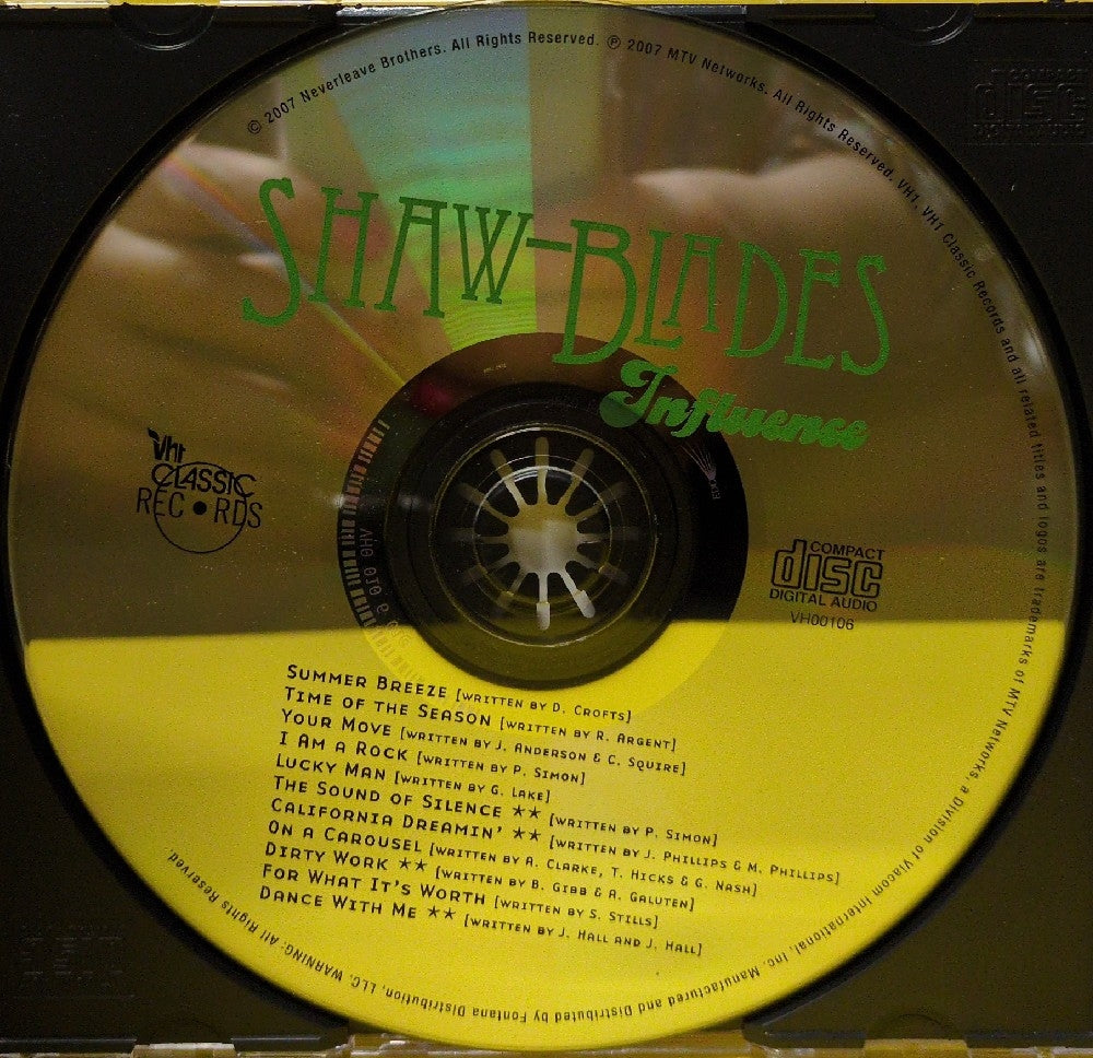 Shaw Blades - Influence - 2007 - VH00106 - Used - EX - CDs