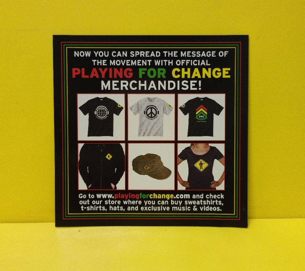 Playing For Change - Songs Around The World - 2009 - HRM-31130-00 - Used - EX - CDs - CD/DVD Set