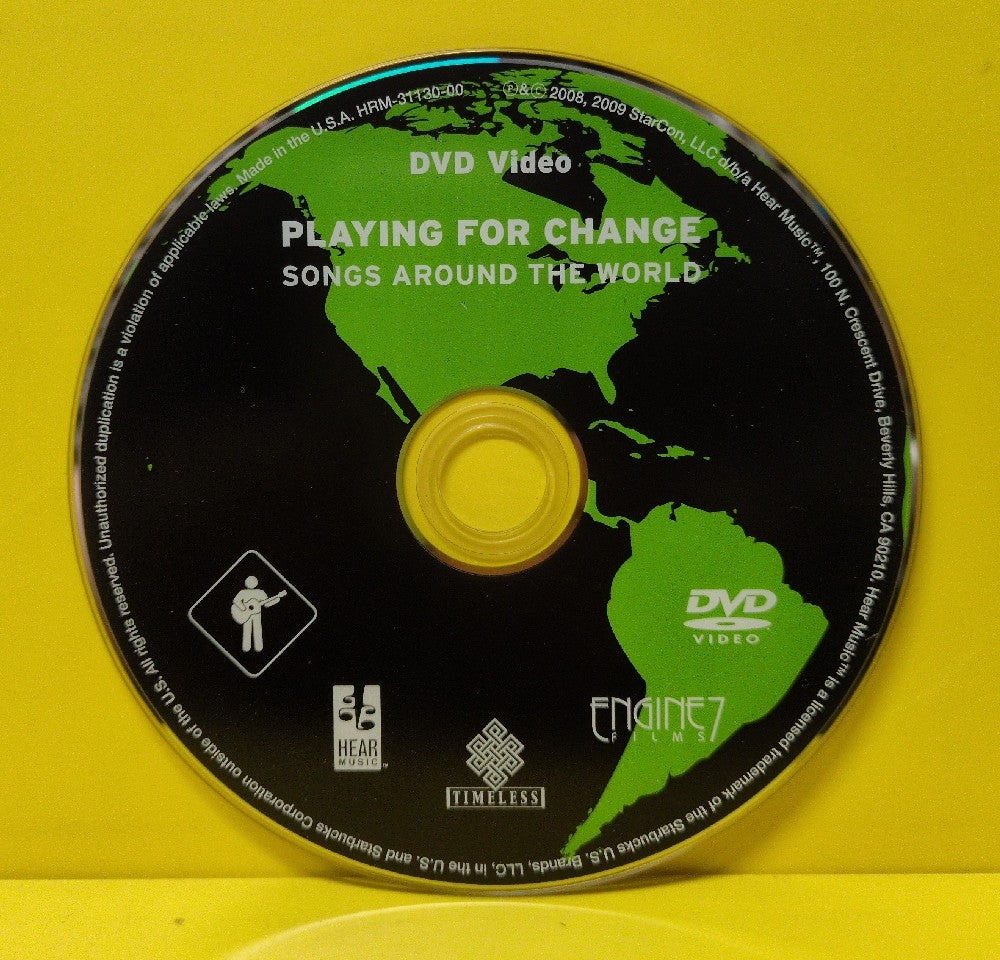Playing For Change - Songs Around The World - 2009 - HRM-31130-00 - Used - EX - CDs - CD/DVD Set