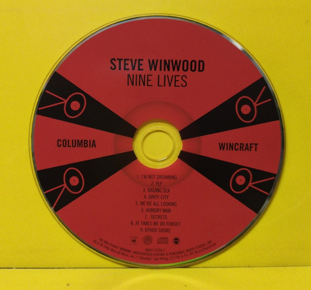 Steve Winwood - Nine Lives - 2008 - 88697 27112 2 - Used - EX - CDs - CD/DVD Set - Limited Edition
