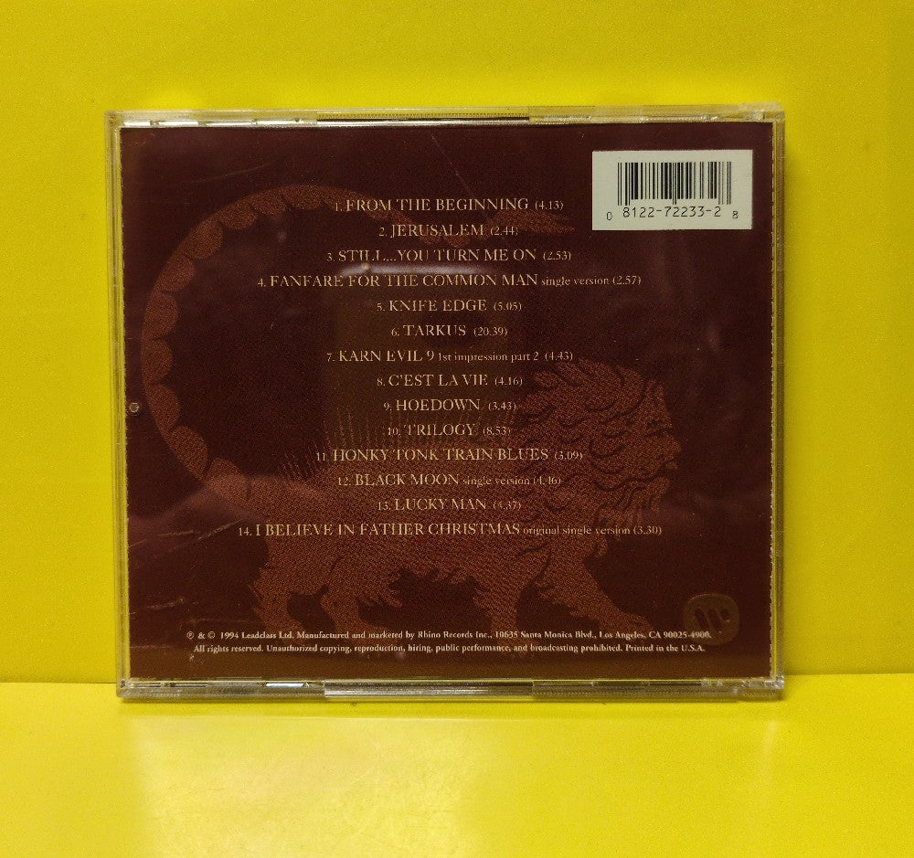 Emerson, Lake & Palmer - The Best Of Emerson, Lake & Palmer - R2 72233 - Used - EX - CDs