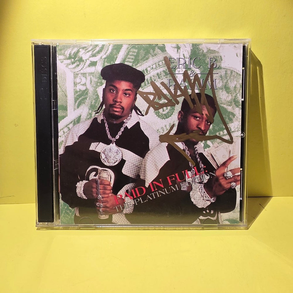 Eric B. & Rakim - Paid In Full / Autographed  - 1998 - 314-524 573-2 - Used - EX - CDs