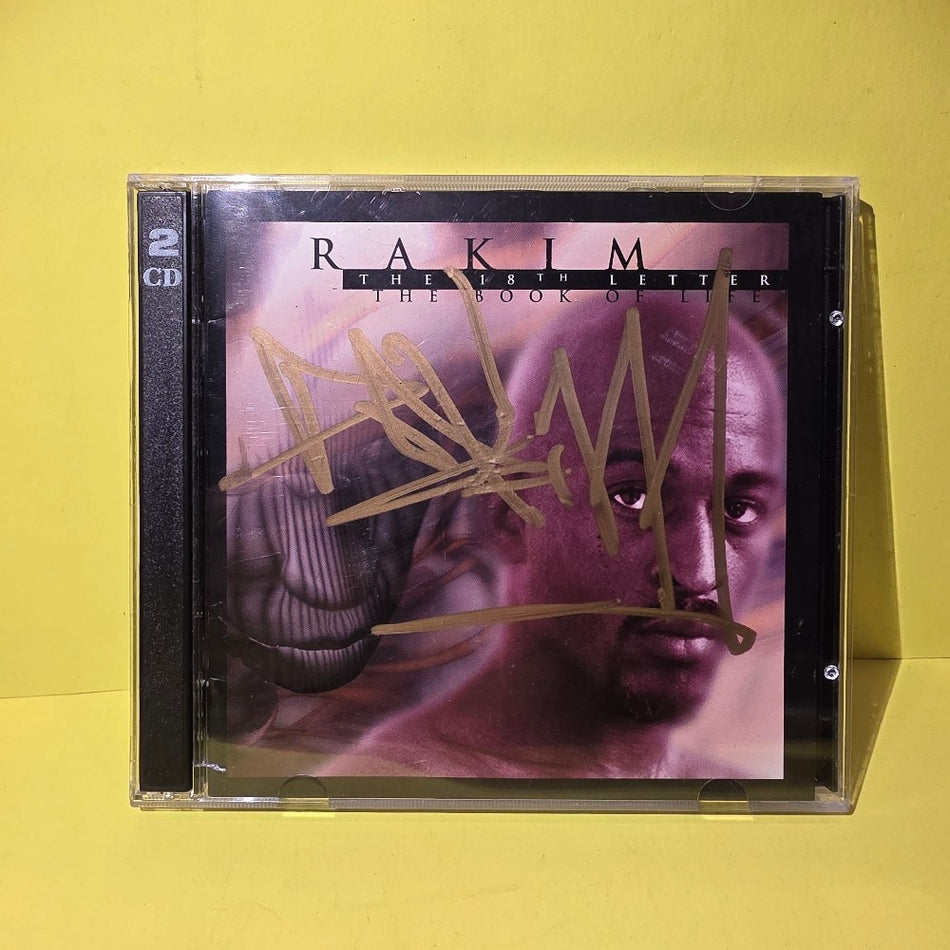 Rakim - The 18th Letter / The Book Of Life / Autographed  - 1997 - UD2-53111 - Used - EX - CDs