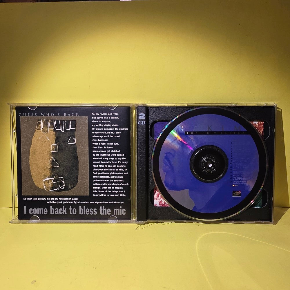 Rakim - The 18th Letter / The Book Of Life / Autographed  - 1997 - UD2-53111 - Used - EX - CDs