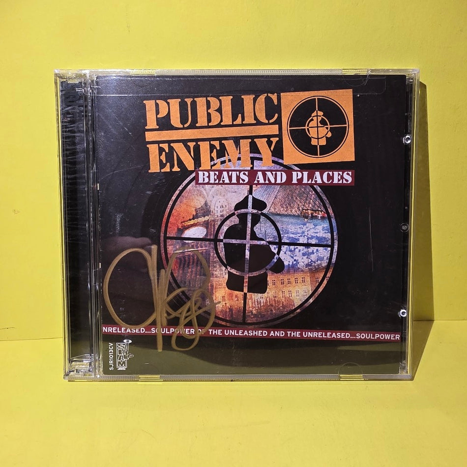 Public Enemy  - Beats And Places / CD / DVD Autographed  - 2006 - SJR1010CV - New - NM - CDs