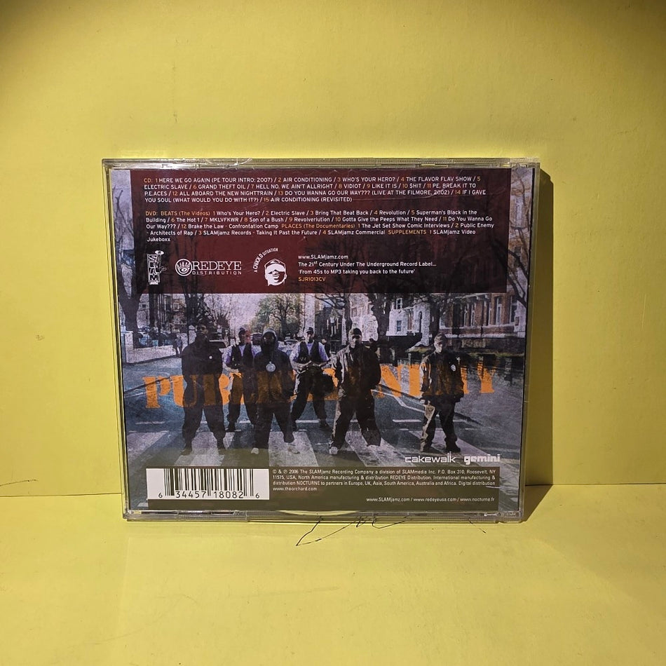 Public Enemy  - Beats And Places / CD / DVD Autographed  - 2006 - SJR1010CV - New - NM - CDs