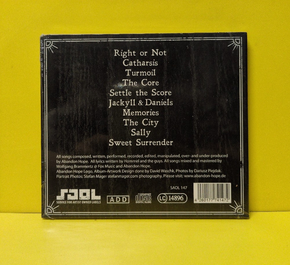 Abandon Hope - Settle The Score - 2014 - SAOL 147 - New - Sealed - CDs - Germany Import - Digipak Case