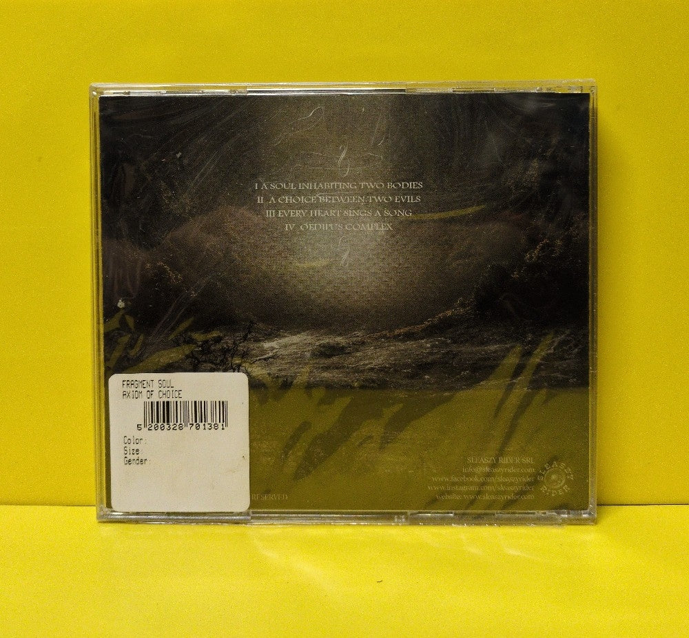 Fragment Soul - Axiom Of Choice - 2021 - SR-0269 - New - Sealed - CDs - Import