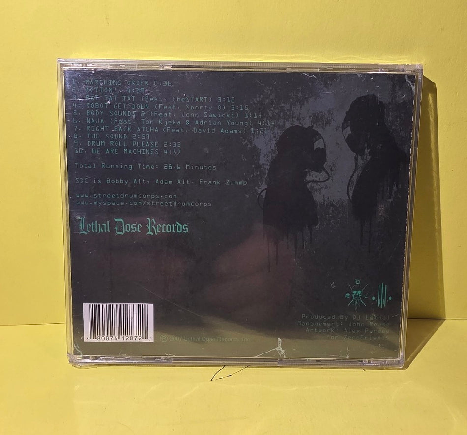 Street Drum Corps - We Are Machines - 2008 - New - Sealed - CDs