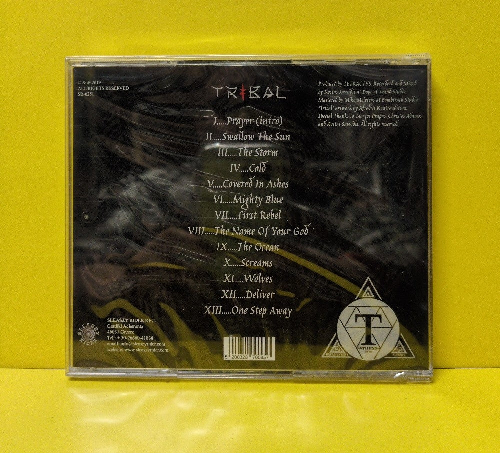 Tetractys - Tribal - 2020 - SR-0251 - New - Sealed - CDs - Greece Import