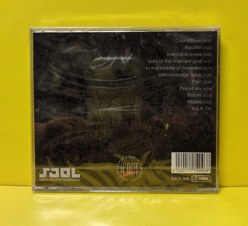 Hatenation - Blacklist - 2010 - SAOL 046 - New - Sealed - CDs - Germany Import