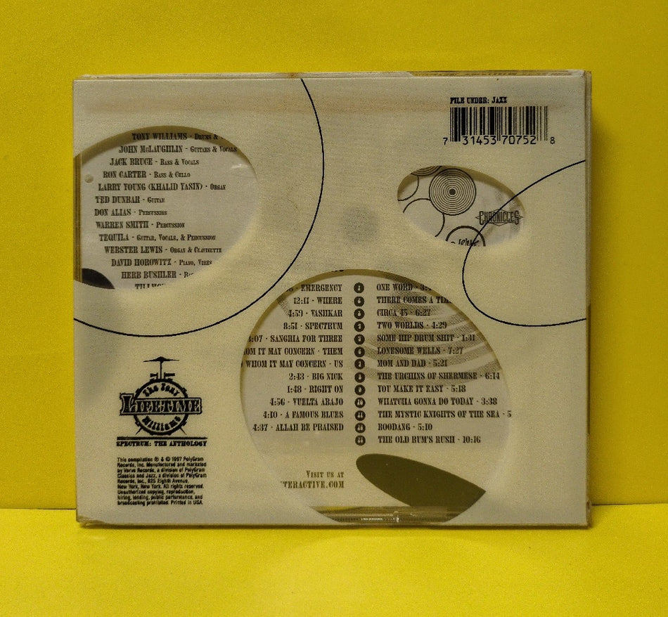 The Tony Williams Lifetime - Spectrum: The Anthology - 1997 - 314 537 075-2 - Used - EX - CDs - 2xCD Set