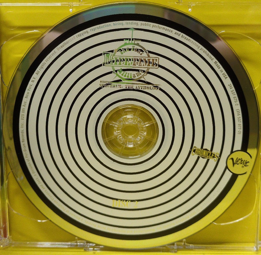 The Tony Williams Lifetime - Spectrum: The Anthology - 1997 - 314 537 075-2 - Used - EX - CDs - 2xCD Set