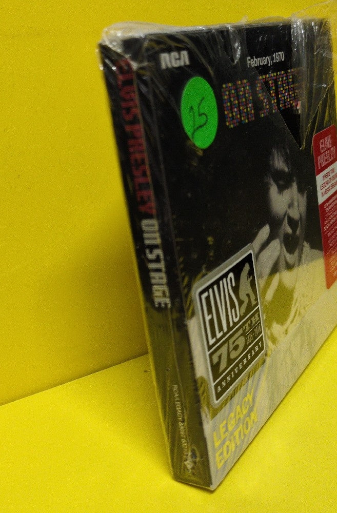 Elvis Presley - (February, 1970) On Stage - 2010 - 88697 63213 2 - New - Sealed - CDs - 2xCD Set - Reissue - Legacy Edition
