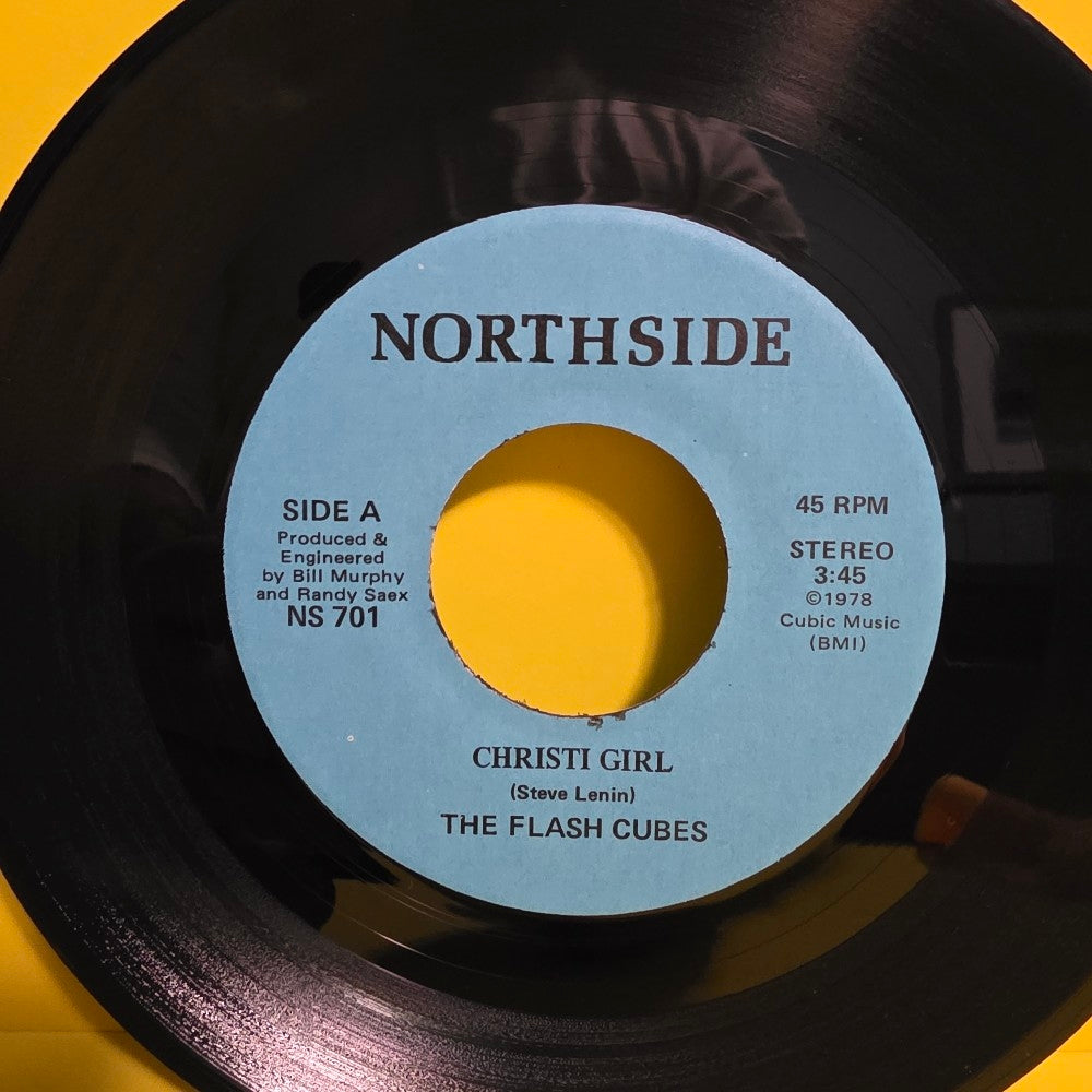 The Flash Cubes - Christi Girl - 1978 - NS 701 - Used - VG++ - Vinyl
